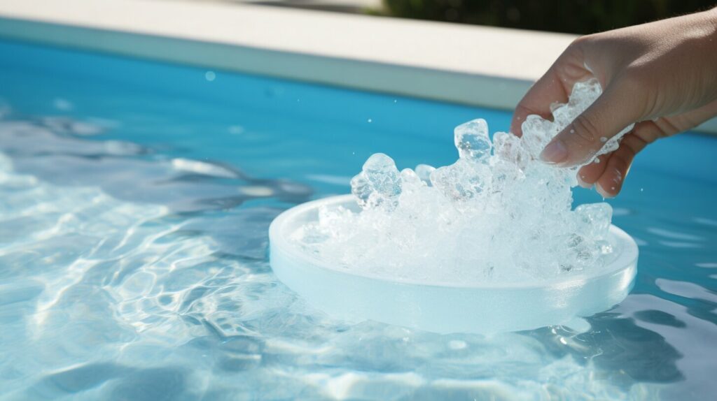 pool salt in a water softener